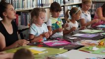 Wakacyjne czwartki w Bibliotece, Magdalena Sasin, Anna Mańko, Joanna Stawikowska